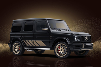 無骨な「G」をゴールドアクセントで華やかに演出！　メルセデスAMG G 63 「グランドエディション」を発表