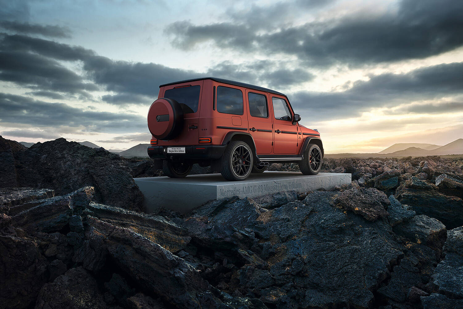 ３色のマットカラーを纏ったGクラスの限定車！　メルセデスAMG G 63「マグノヒーローエディション」を発表