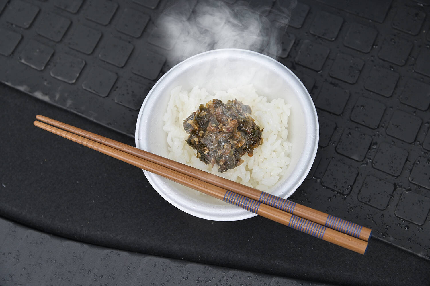 電気自動車なら米も炊けるぞっ！　ってわけでEVならではの旅の楽しみ方を提案！　WEB CARTOP編集部員が大阪→東京出張の間にSA・PAで「ご飯に合うおかず」を探して実食してみた