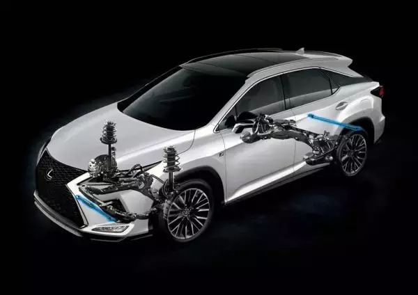 「世界初のハイビームシステムを搭載！　レクサスのラグジュアリーSUV「RX」が一部改良して登場」の画像