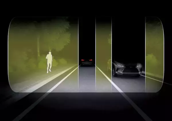 「世界初のハイビームシステムを搭載！　レクサスのラグジュアリーSUV「RX」が一部改良して登場」の画像