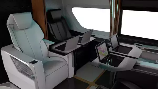 「VIP御用達は間違いなし！　年内発売予定のトヨタ・グランエースが初披露【東京モーターショー2019】」の画像