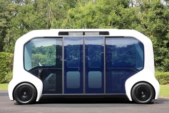 選手村で大活躍間違いなし！　東京2020オリパラ仕様のe-Paletteが登場【東京モーターショー2019】