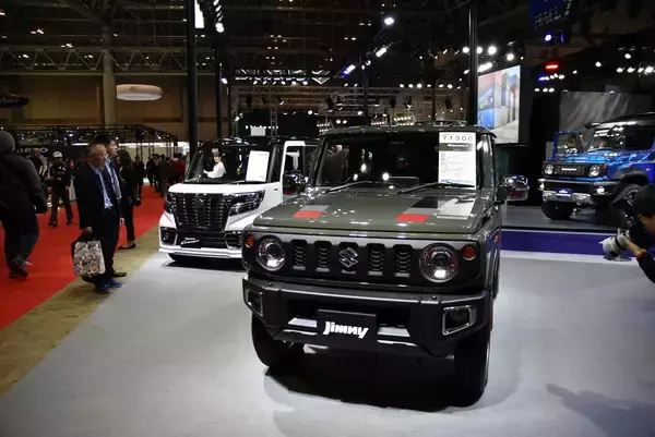 「遊べる新型ハスラーを「もっと遊べるクルマ」にするカスタムとは？　スズキが3台のコンセプトモデルを展示【東京オートサロン2020】」の画像