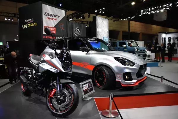 「遊べる新型ハスラーを「もっと遊べるクルマ」にするカスタムとは？　スズキが3台のコンセプトモデルを展示【東京オートサロン2020】」の画像