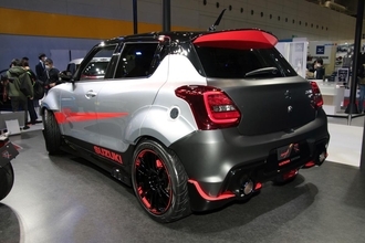 スズキ・スイフトスポーツ カタナエディションはバイク好きにも刺さる衝撃作【大阪オートメッセ2020】