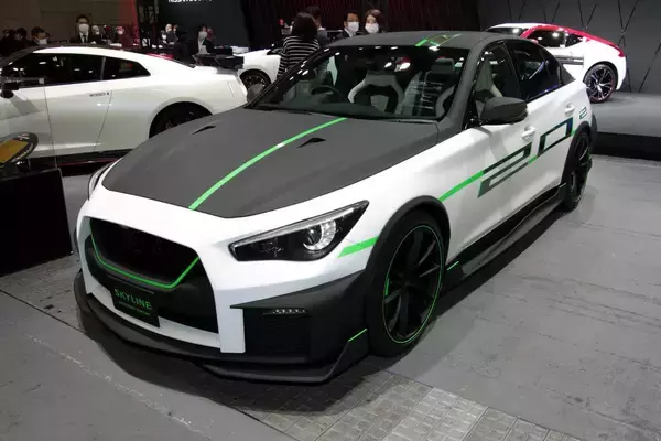 カタログに表記なし！　オートメッセで展示された日産リーフニスモに装着されていた「レカロ」の謎【大阪オートメッセ2020】