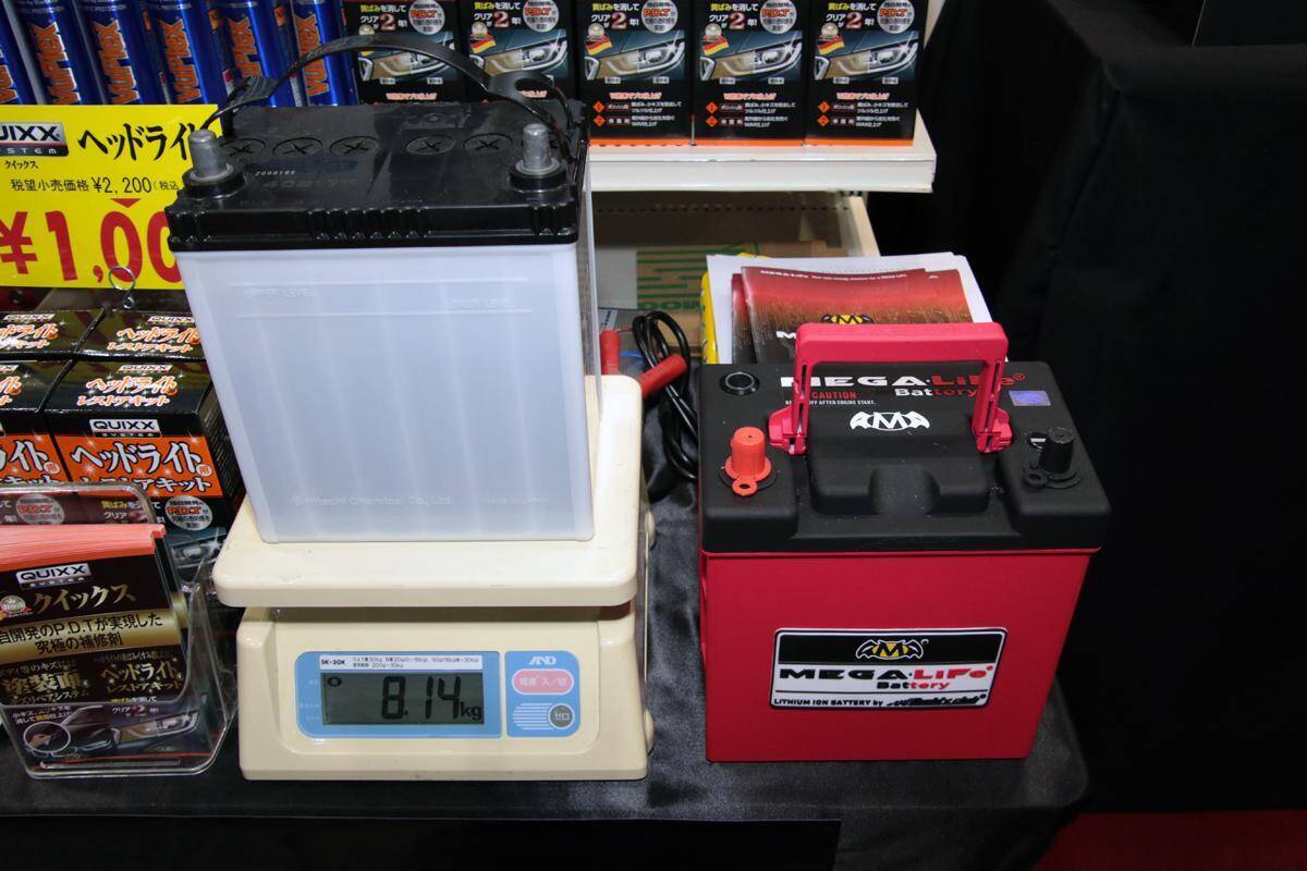 クルマの使用頻度が少なくてもバッテリー上がりしにくく上がってもエンジン始動可能 メガライフバッテリー の凄さとは 大阪オートメッセ 年3月1日 エキサイトニュース 2 2