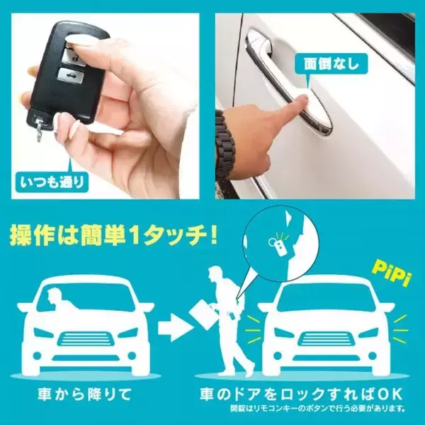 純正キーで操作可能！　クルマのリレーアタック防止装置「シャットアウト」が発売
