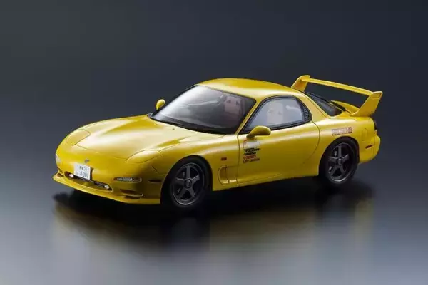 京商から人気マンガ「頭文字D」に登場する高橋啓介FD3Sの18分の1スケールモデルが発売！
