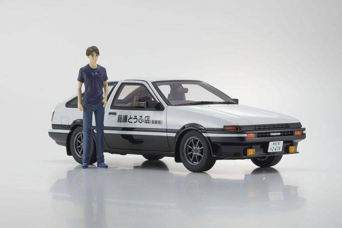 京商から人気マンガ「頭文字D」に登場する高橋啓介FD3Sの18分の1スケールモデルが発売！