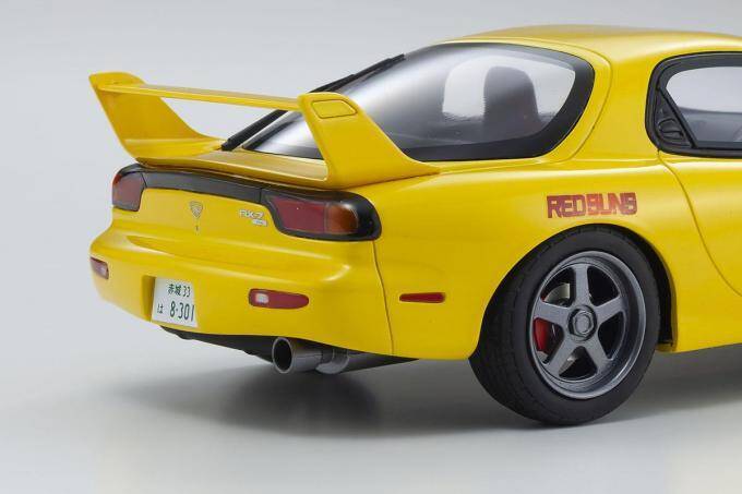 京商から人気マンガ「頭文字D」に登場する高橋啓介FD3Sの18分の1スケールモデルが発売！