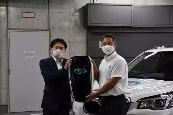 海の安全を守るフォレスターがカッコいい！　SUBARUが日本ライフセービング協会に車両を提供