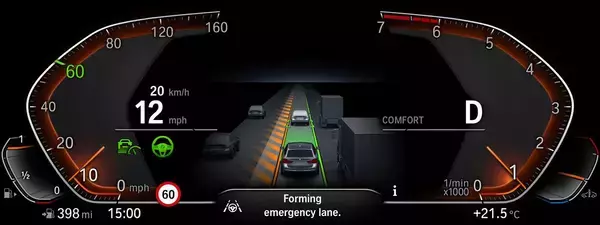 「BMW５シリーズが後期型へモデルチェンジ！　安全装備を充実させてますます快適に」の画像