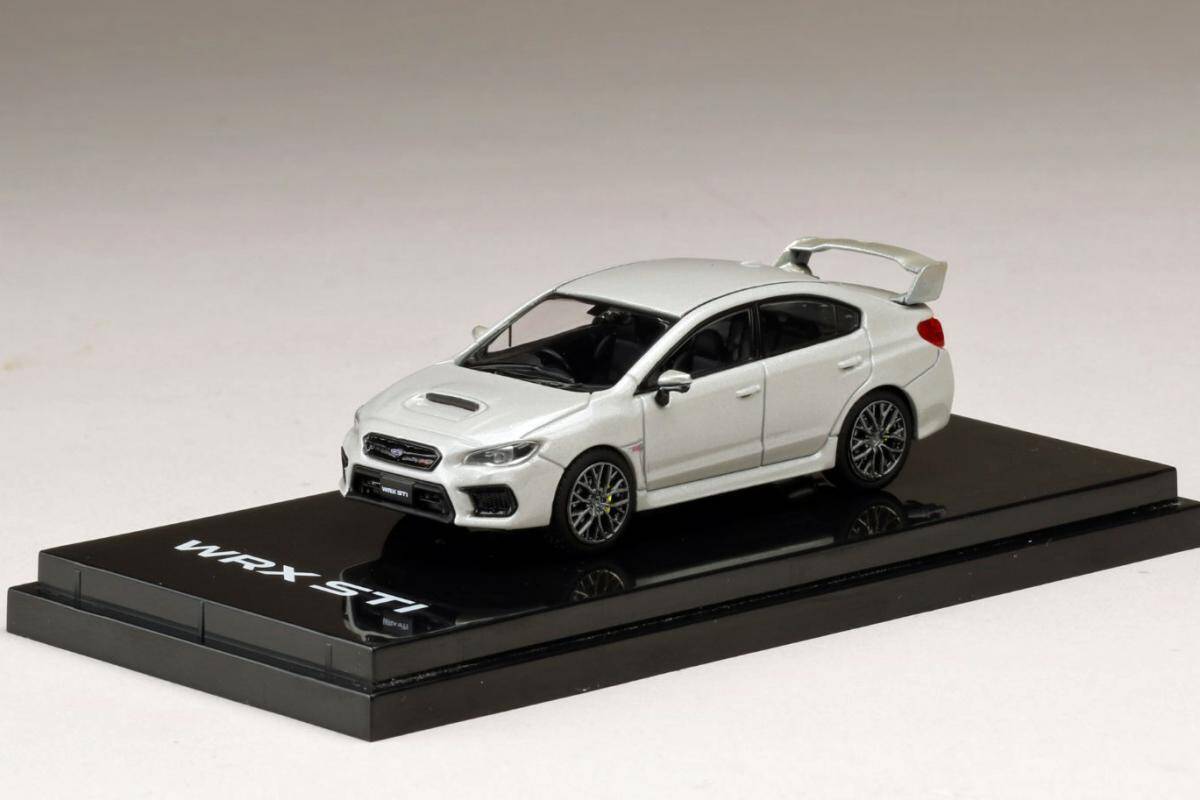 ホビージャパンより「スバルWRX STI」を64分の1スケールで再現したモデルカー２種が登場！