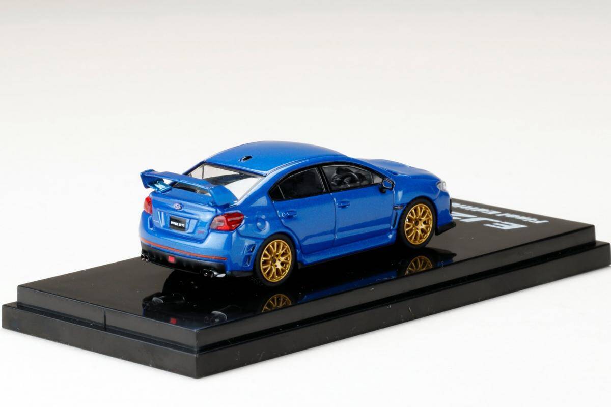 ホビージャパンより「スバルWRX STI」を64分の1スケールで再現したモデルカー２種が登場！