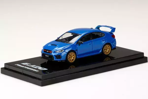 ホビージャパンより「スバルWRX STI」を64分の1スケールで再現したモデルカー２種が登場！