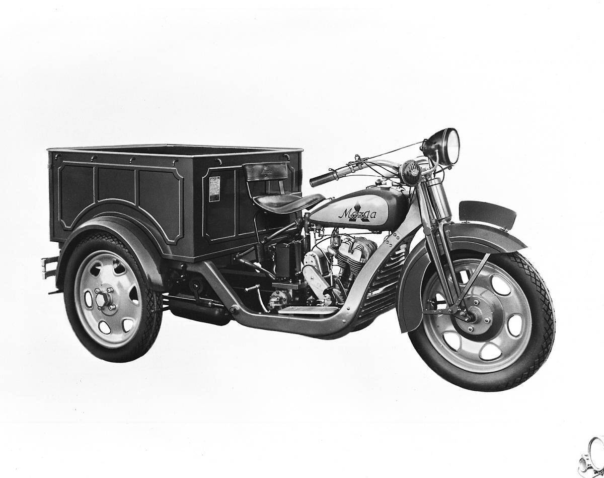 デザインの「マツダ」は昔から！　初の自動車「３輪トラック」がいま見てもイケてた