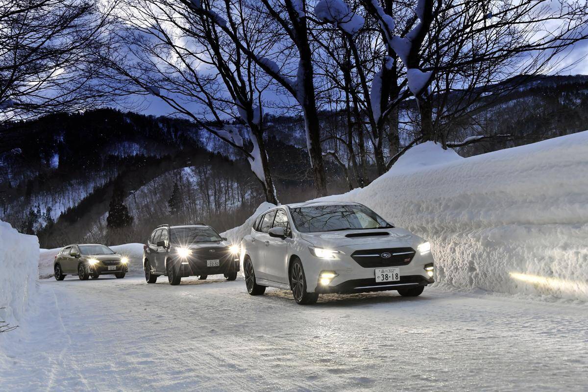 【試乗】新型レヴォーグで雪を求めてロングドライブ！　「疲労の少なさ」と「走る楽しさ」は圧巻