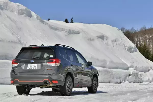 「【試乗】雪道でのフォレスターの頼もしさは別格！　ロングドライブで見えた「かゆいところに手が届く」クルマ作りとは」の画像