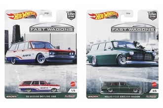 ホットウィール最新作！　高性能ワゴン車をラインアップした「ファスト・ワゴン」が３月下旬より発売