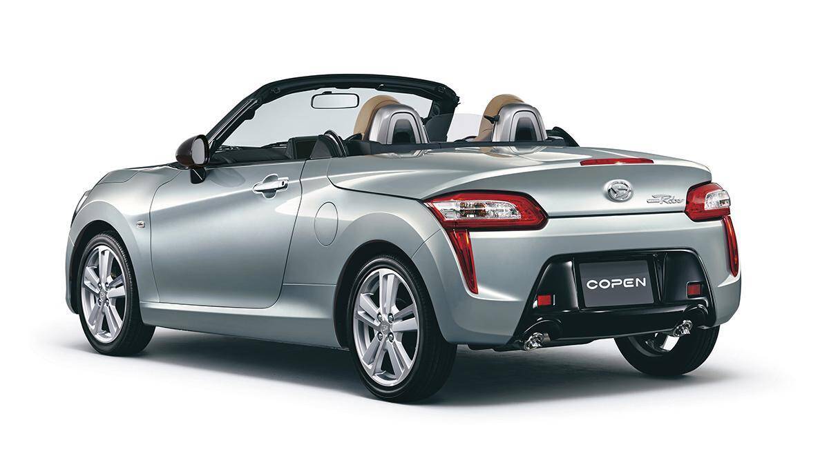 ダイハツ コペンが一部改良 サイドミラー拡大やオートライト全車標準装備で安全性向上 21年4月9日 エキサイトニュース