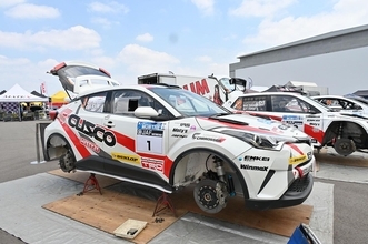 単なる街乗りSUVじゃない！　全日本ラリーで異彩を放った「C-HR」の驚くべき実力