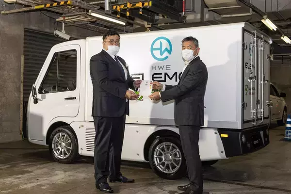 「１台で運送もキッチンカーもOKで移動電源にもなる！　小型EVトラックELEMOを発表」の画像