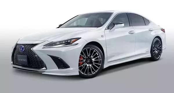 レクサスに相応しい性能と機能美にこだわりあり！　新型ES用"F SPORT PARTS（TRD）"発売