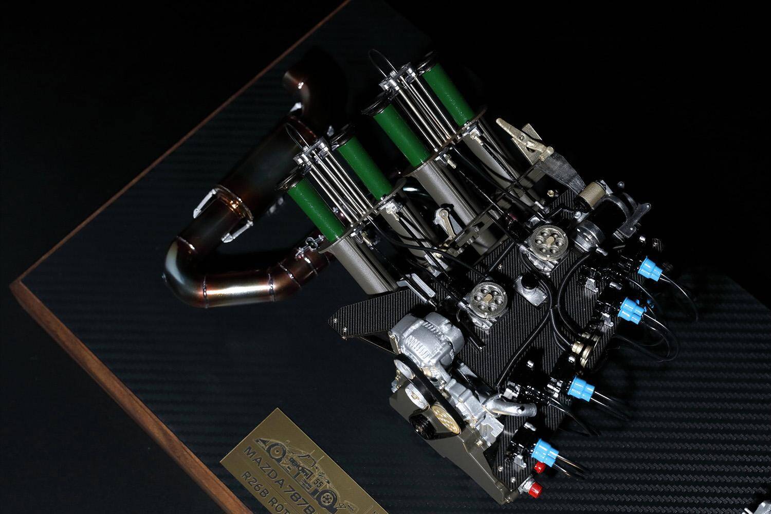 ル・マン優勝30周年記念アイテム！　787Bに搭載された「R26B」エンジンを再現した究極の１／６スケールモデルが登場！