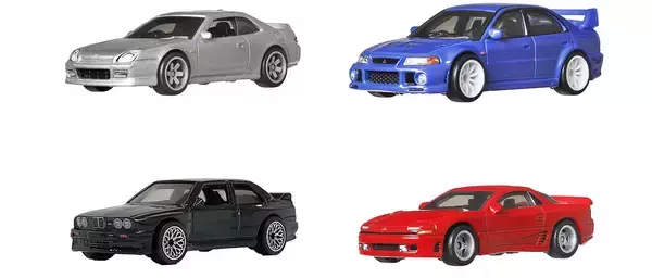「日本車ファン超必見！　日本のスポーツカーばかりを集めた「ホットウィール カーカルチャー モダン・クラシックス」が登場」の画像