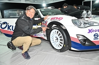 国内ラリー初見参で話題沸騰！　アメリカの「フージャータイヤ」って何もの？