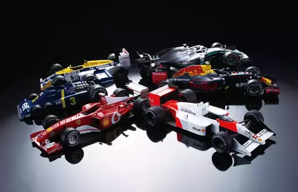 往年のF1マシンをリアルなダイキャスト製ミニカーで楽しめる！　隔週刊「ビッグスケール F1（TM）コレクション」を 創刊