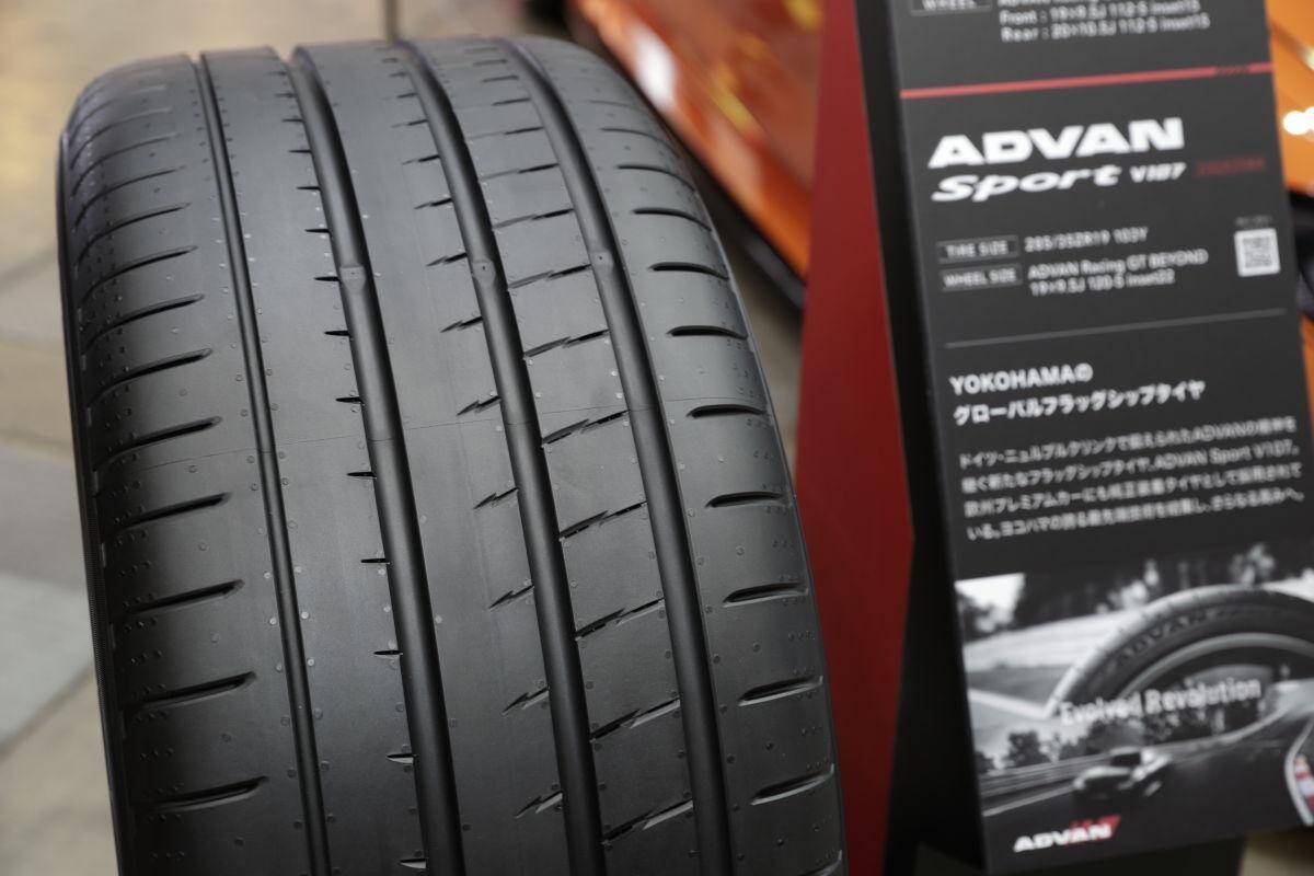 ネオバ！　アドバンスポーツ！　走り派注目の新作タイヤが居並ぶ2022年のヨコハマは熱い【東京オートサロン2022】