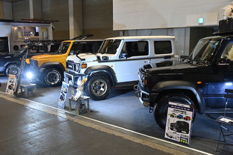 「ブロンコ」「ランクル」「ハイラックスチャンプ」に顔面整形……これぞジムニーの真骨頂！　ファンに刺さりまくる変身っぷりに脱帽【大阪オートメッセ2026】