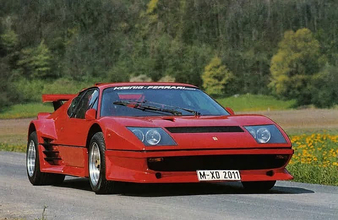 バブル時代に日本でも伝説に！　「上品に乗る」が当たり前のフェラーリをとんでもないワルに変身させた「ケーニッヒ」の衝撃