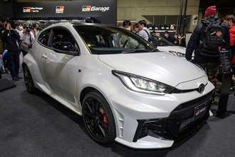 「闘える8速AT」を引っ提げた進化型GRヤリスが登場！　エンジンは300馬力を突破【TAS2024】