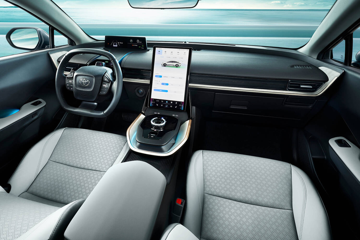 bZシリーズの第２弾はセダンだった！　トヨタとBYDがタッグ を組んで開発したbZ３を中国で発表