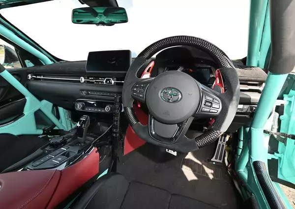 「「鼻が長くて前が見えない！」「エンジンが吹けない！」それでもラリーデビューで２位って「スープラ」の速さがヤバイ！」の画像