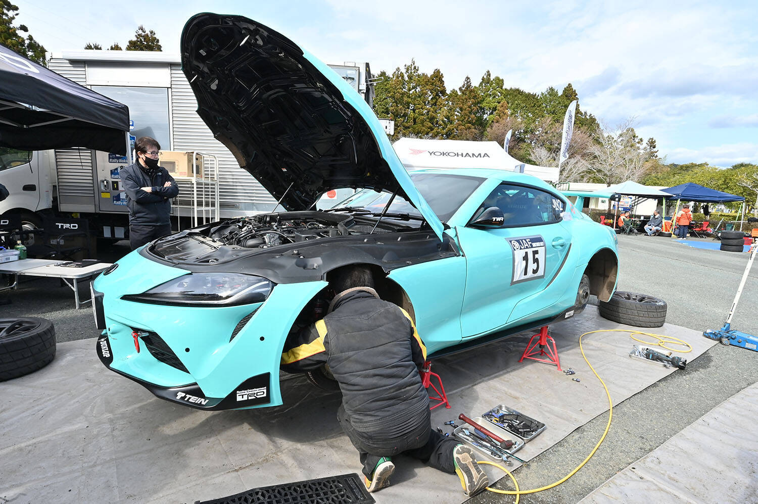 「鼻が長くて前が見えない！」「エンジンが吹けない！」それでもラリーデビューで２位って「スープラ」の速さがヤバイ！