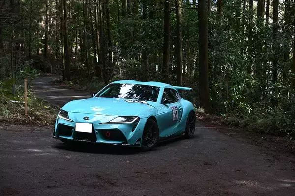 「「鼻が長くて前が見えない！」「エンジンが吹けない！」それでもラリーデビューで２位って「スープラ」の速さがヤバイ！」の画像