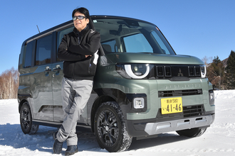 【試乗】軽のレベルじゃないくらいよく走る！　三菱デリカミニを雪道で試した結果が軽自動車最強すぎた