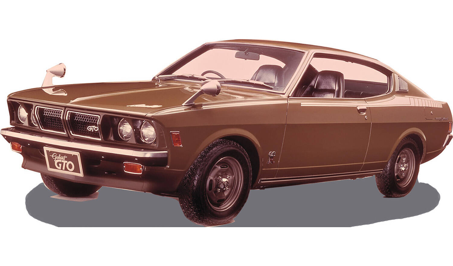 なんだこの「全部載せ」感ある車名は！　三菱コルトギャランGTOという激シブクーペとは