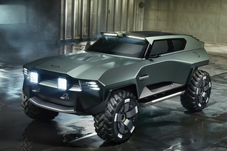 アストンマーティンが軍用車を手がけた!?　と思ったらゲームのなかのクルマ！　ただし夢物語とは言い切れない本気すぎる中身だった