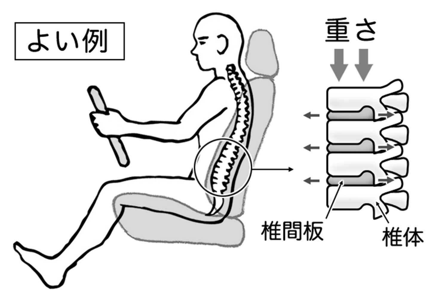 長距離走行でドライバーを襲う「腰痛」！　地獄の痛みから解放される手段を考えた