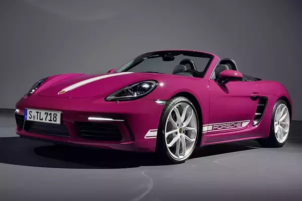 「964型911に設定されていた紫色の復活で昭和オヤジが歓喜！　ポルシェ718ボクスター／718ケイマン「スタイルエディション」を発表」の画像