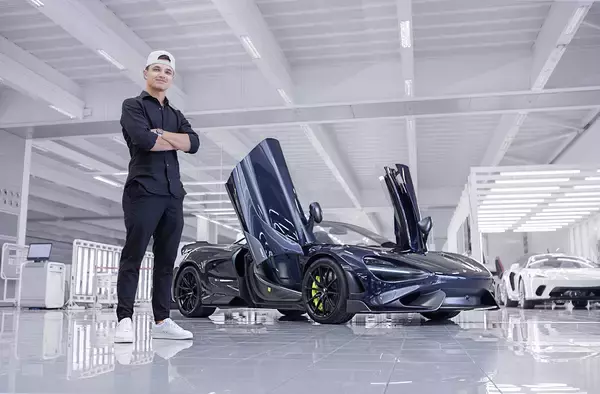 若きF１ドライバーがプロデュースした世界に１台だけのマシン！　ランド・ノリス 仕様のマクラーレン 765LT Spider をお披露目