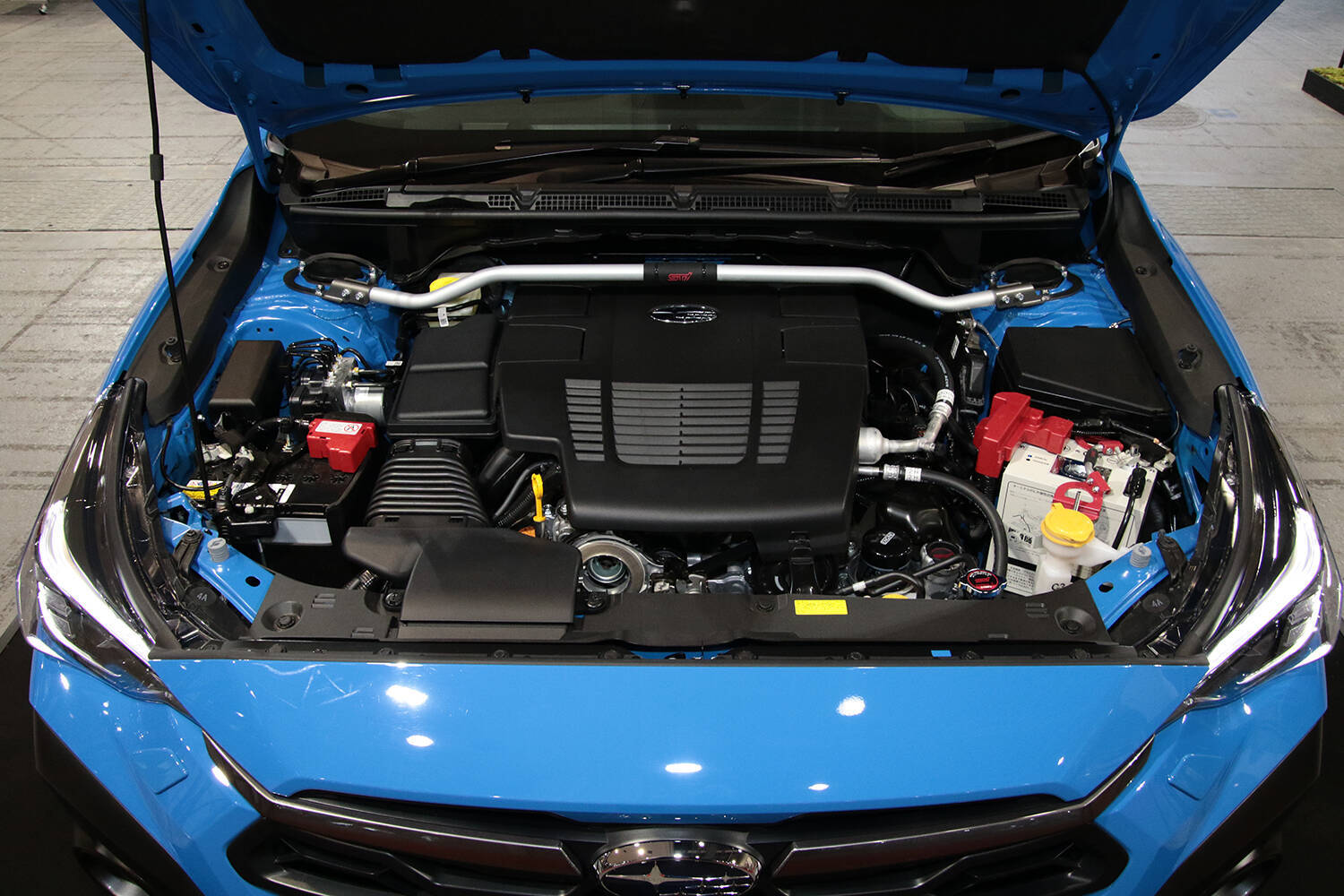 STIがイジるとSUVもここまでスポーティに！　初公開の「クロストレックSTIパフォーマンス」の中身を開発担当に直撃した