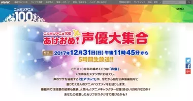 令和の年越しもアニメ 声優で 年末恒例声優バラエティ あけおめ声優大集合 19年12月3日 エキサイトニュース