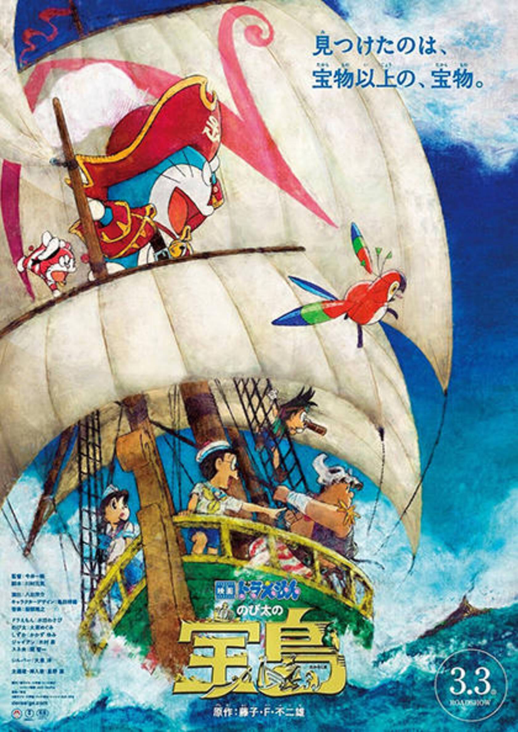 Image result for doraemon nobita's treasure island 2018
